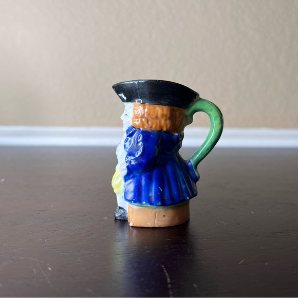 Vintage 1940's Made in Occupied Japan Toby Jug, Colonial Man Mug, Character Cup - Picture 3 of 9